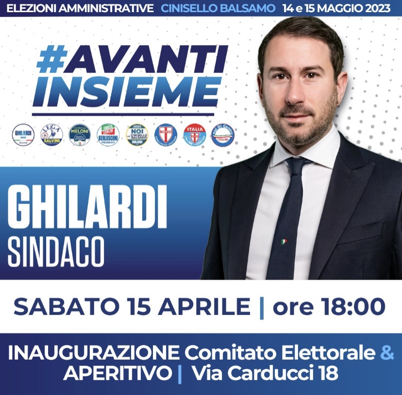 Cinisello Balsamo: elezioni amministrative del 14 e 15 maggio 2023