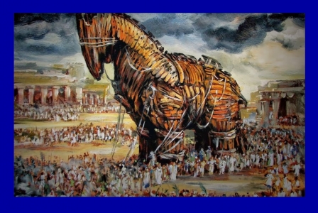 Accadde oggi - 24 Aprile 1184 a.C. – Leggenda del Cavallo di Troia