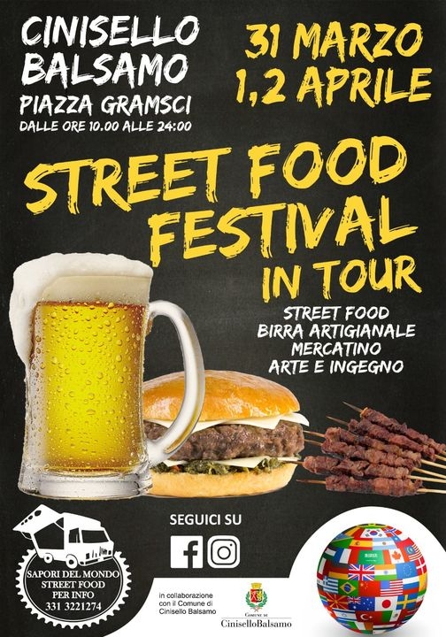 Cinisello Balsamo - Rassegna Street Food e prodotti Regionali.