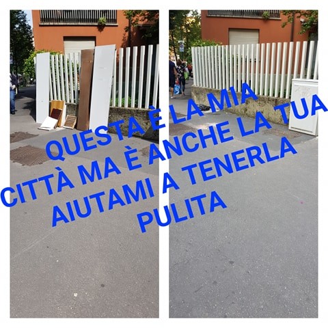 Sesto - Rimossa la Discarica Abusiva in via Modena angolo via Fiorani