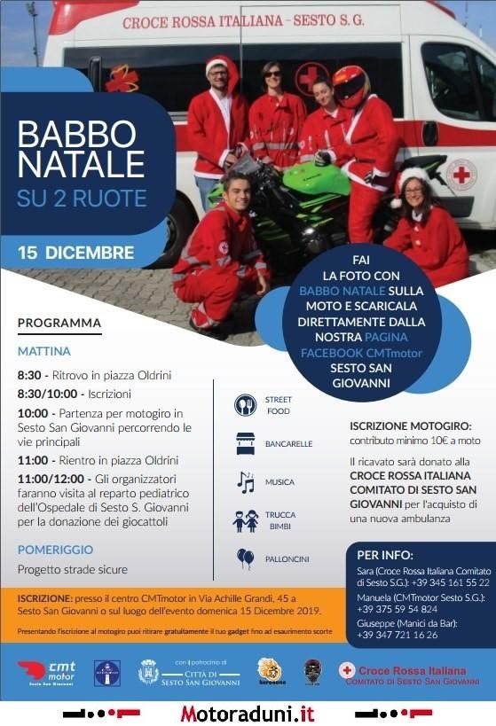 MotoGiro: Babbo Natale su 2 Ruote il 15 dicembre