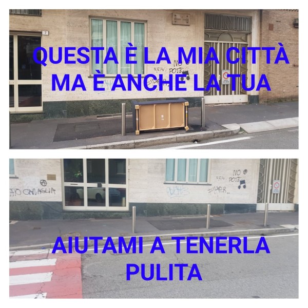 Sesto - rimossa la Discarica abusiva in via Vittorio Veneto N°7