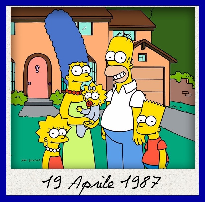 Accadde oggi - 19 Aprile 1987 - Prima TV dei Simpson