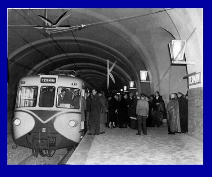 Accadde oggi - 9 Febbraio 1955 - Inaugurata la prima metropolitana italiana