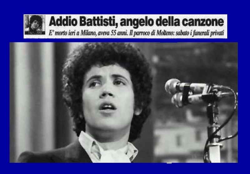 Accadde oggi - 9 Settembre 1998 - Muore Lucio Battisti