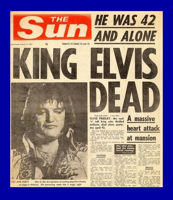 Accadde oggi - 16 Agosto 1977 – Muore Elvis Presley