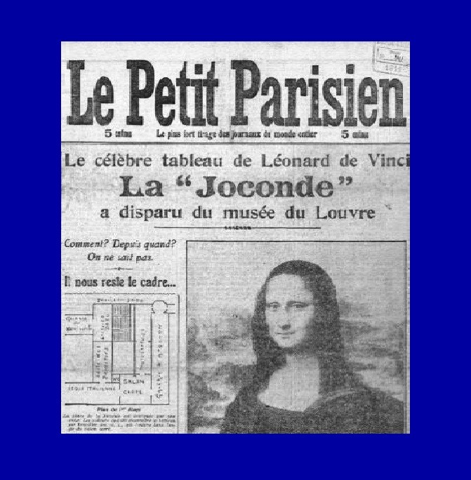 Accadde oggi - 21 Agosto 1911 - Furto della Gioconda al Louvre