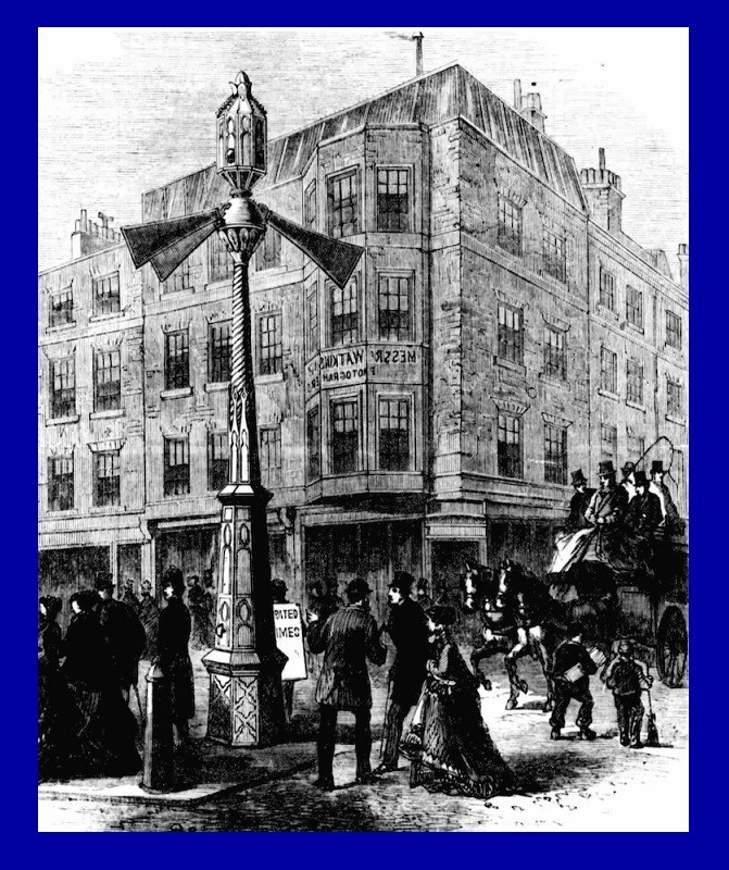 Accadde oggi - 10 Dicembre 1868 - A Londra compare il primo semaforo della storia