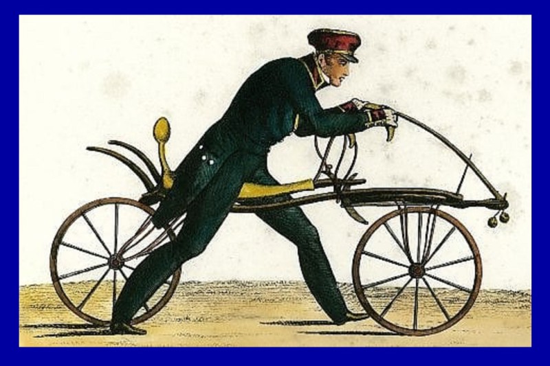 Accadde oggi - 12 Giugno 1817 – Il tedesco Ludwig Drais presenta la prima bicicletta