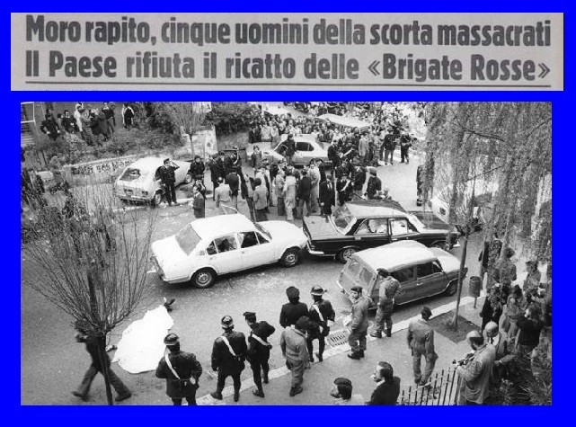 Accadde oggi - 16 Marzo 1978 agguato a Roma in Via Fani