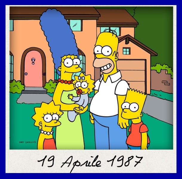 Accadde oggi - 19 Aprile 1987 - Prima TV dei Simpson