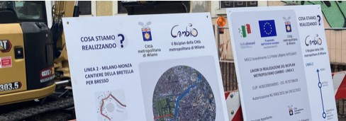 Sesto - Biciplan “Cambio”, hanno preso il via i lavori per la Linea 2