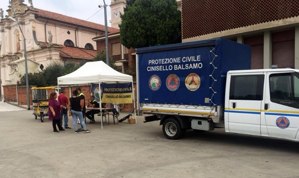 Cinisello - protezione civile: creata la  squadra drone