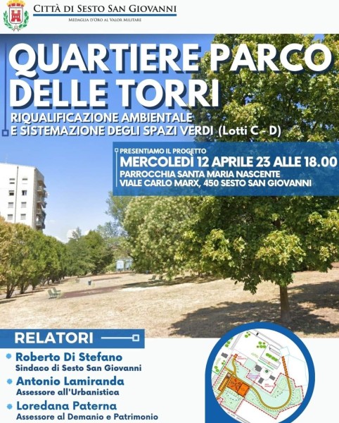 Sesto - IL PARCO DELLE TORRI CAMBIA