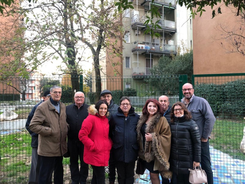Sesto - Recintato Giardino Alda Merini in via Confalonieri