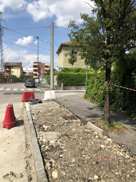 Sesto - Iniziati i lavori per la ciclabile che unirà due parchi