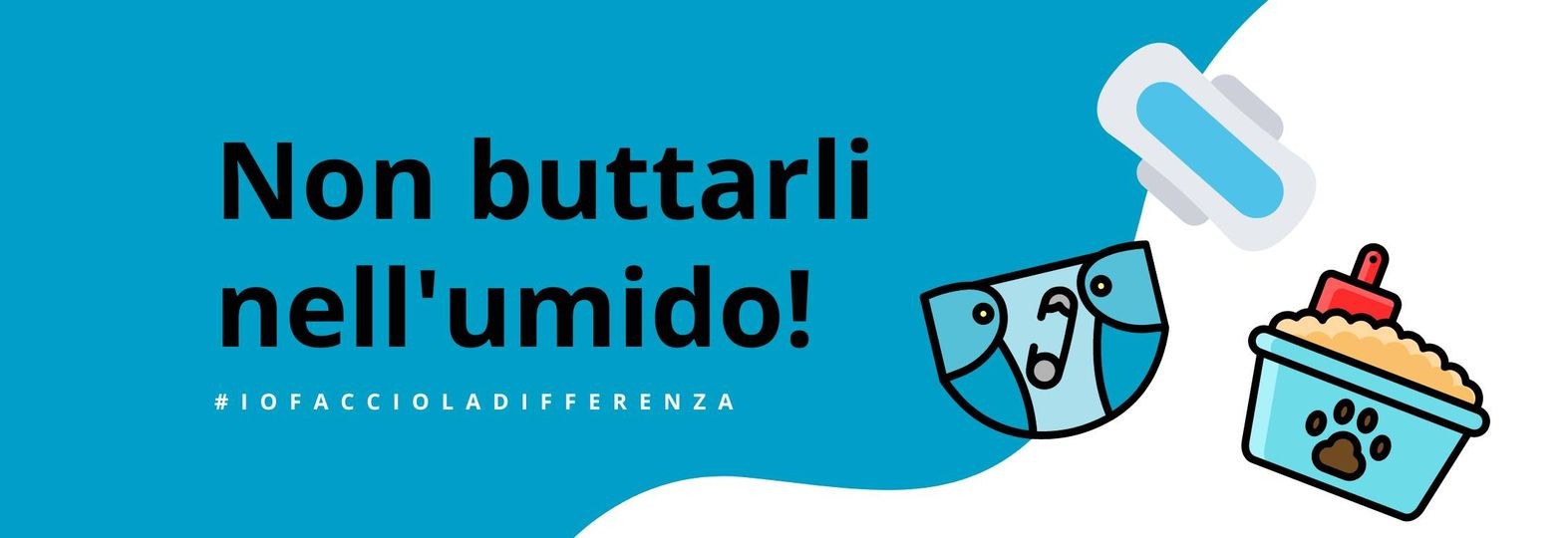 Sesto - Dove si buttano pannolini, pannoloni e lettiere? Nel secco!