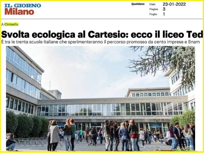 Cinisello - LIVCEO CARTESIO, ECCELLENZA