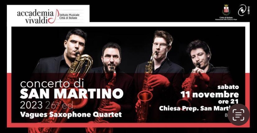 Concerto di SAN MARTINO 2023 | 26ma Ed. sabato 11 novembre - ore 21