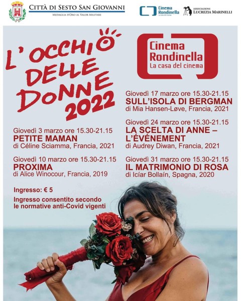 Sesto- RASSEGNA DEDICATA ALLO SGUARDO FEMMINILE NEL CINEMA