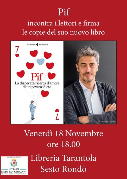 Sesto - Pif presenta il suo ultimo libro!!