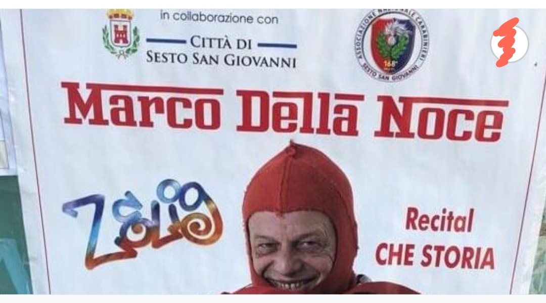 Sesto, domenica spettacolo benefico °Recital…Che storia° con Marco Della Noce