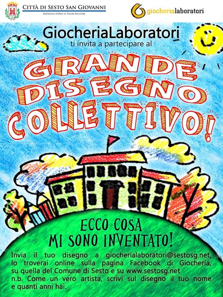 Sesto - giocheria lancia il " Grande disegno collettivo "
