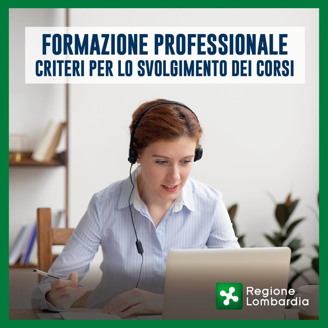 Regione Lombardia - erogazione del 100% delle ore di formazione 