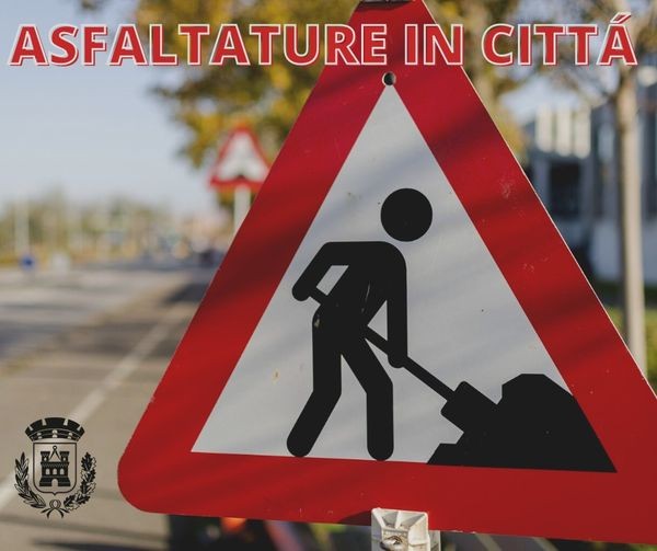Sesto - Lavori di asfaltatura in Città
