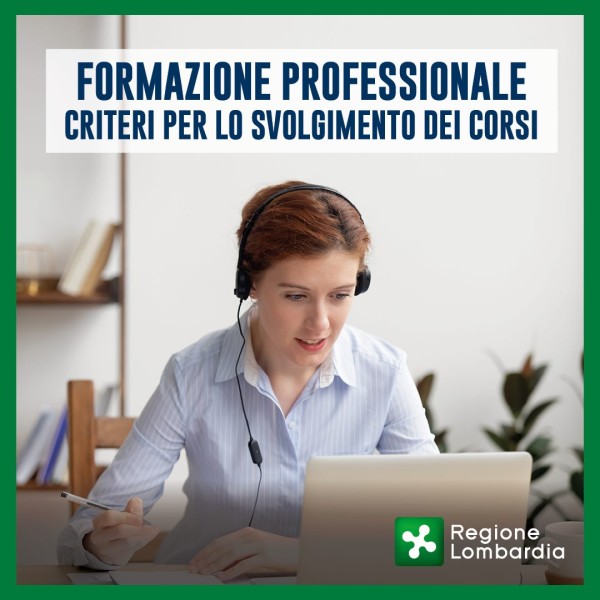 Regione Lombardia - erogazione del 100% delle ore di formazione