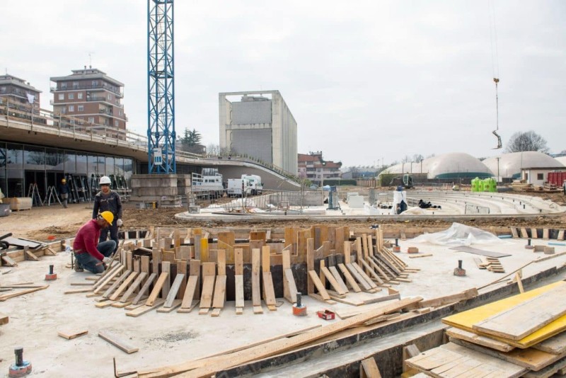 Sesto - NUOVO LIDO ESTIVO: AVANZA IL CANTIERE