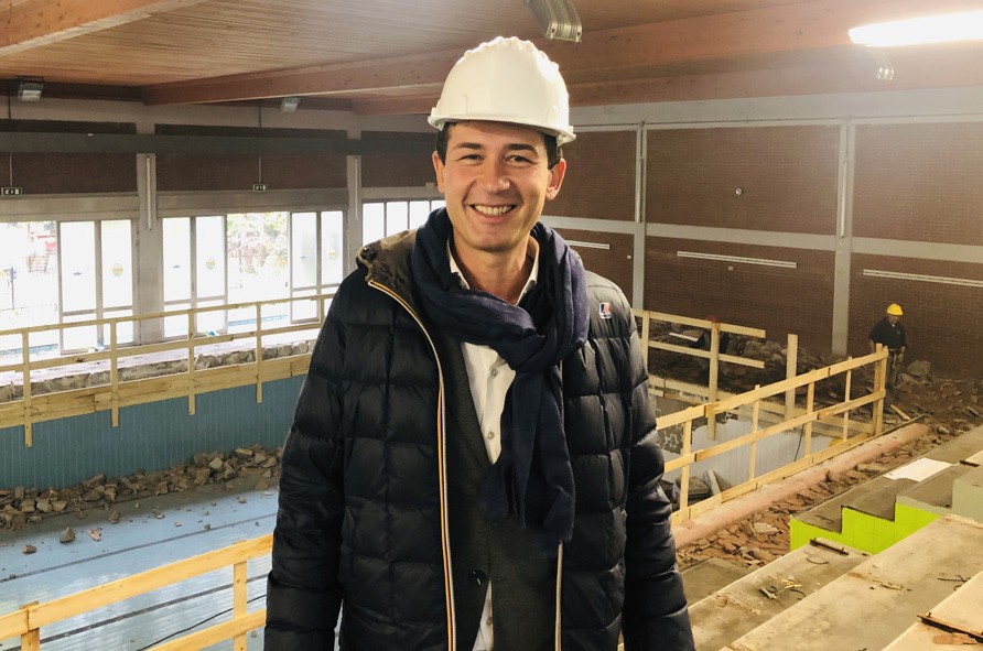 Sesto - Piscina de Gregorio, Iniziati i lavori di Ristrutturazione