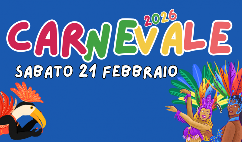 Carnevale 2026 Sabato 21 febbraio