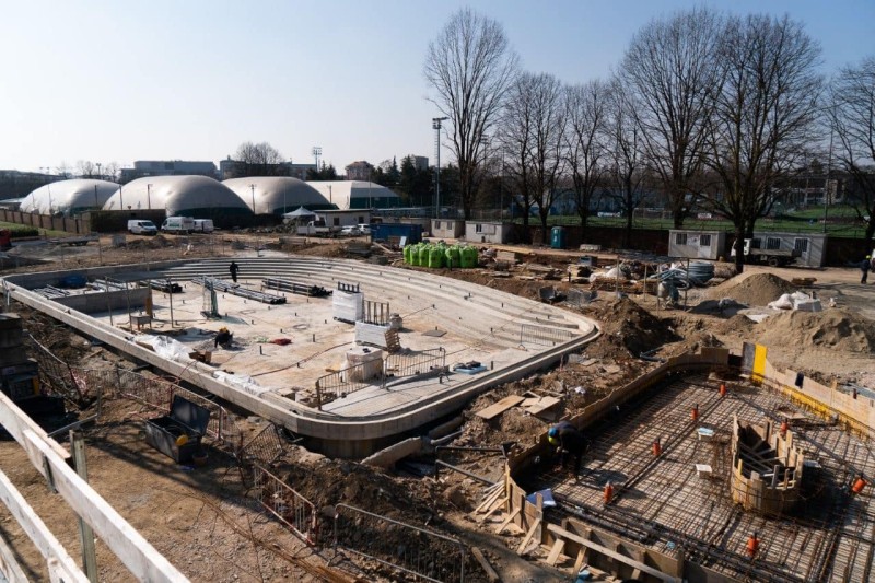 Sesto - Lido estivo, avanza il cantiere