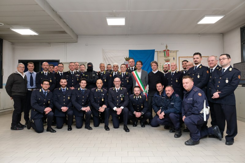 Sesto - Polizia Locale consegnati Elogi e Medaglie di Anzianità
