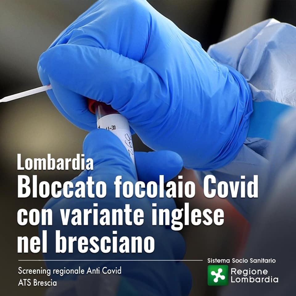 CORONAVIRUS - Regione Lombardia