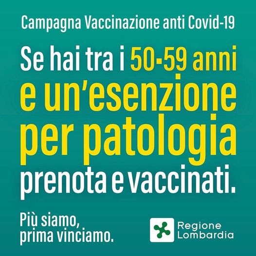 Regione Lombardia - PIANO VACCINAZIONI