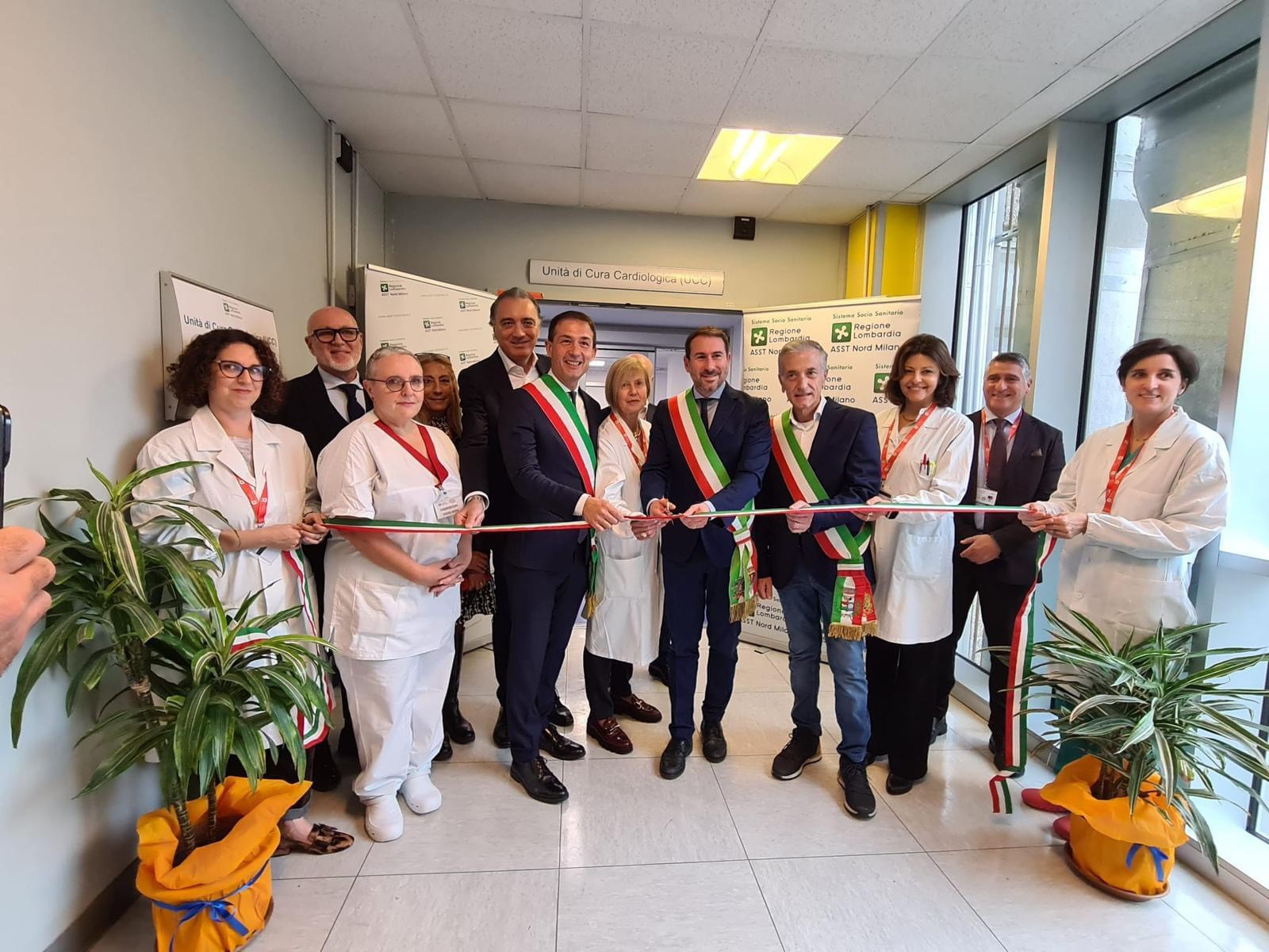 Cinisello - INAUGURATA NUOVA UNITA' DI CURA CARDIOLOGICA