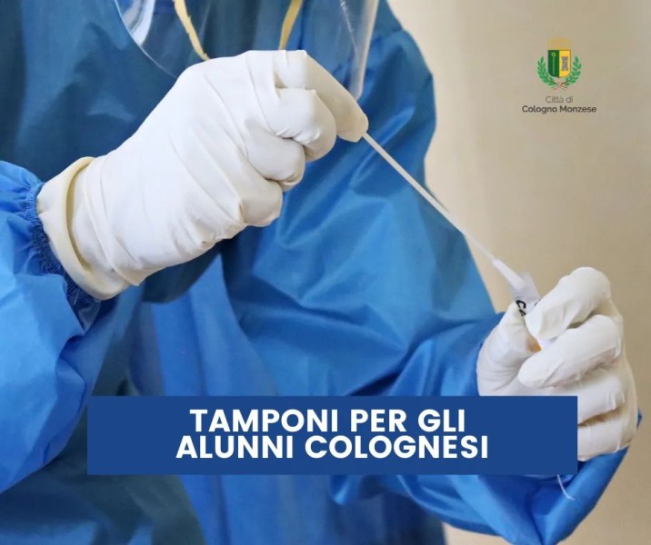 COLOGNO - TAMPONI PER GLI ALUNNI