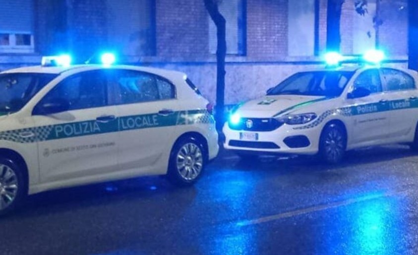 Sesto - Polizia Locale e Polizia di Stato in pattugliamento congiunto elevano multe per 3600 euro.
