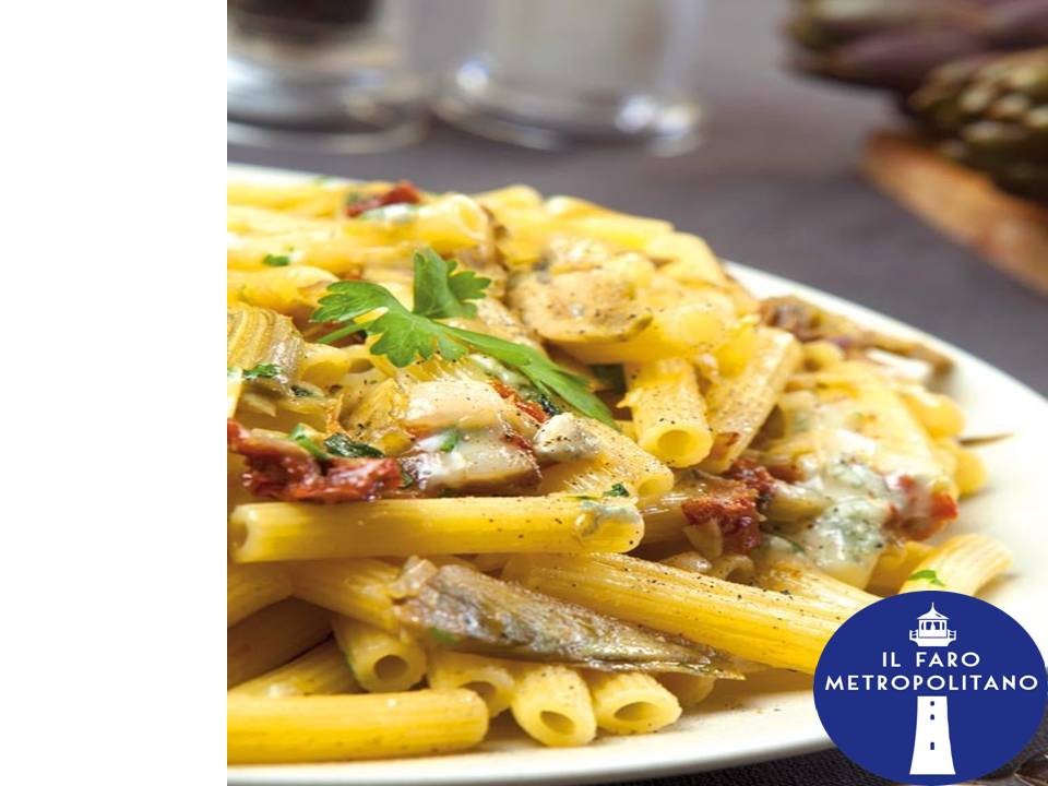 SEDANINI CON CARCIOFI E GORGONZOLA- 28 marzo 2021