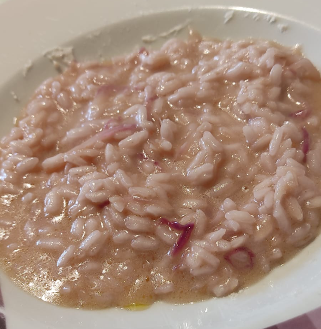 IN CUCINA CON ARSELIO: Riso con cavolo viola e caprino
