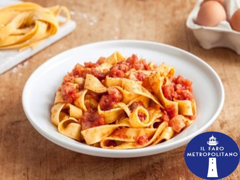 TAGLIATELLE AL PROSCIUTTO CRUDO -10 GENNAIO 2021 