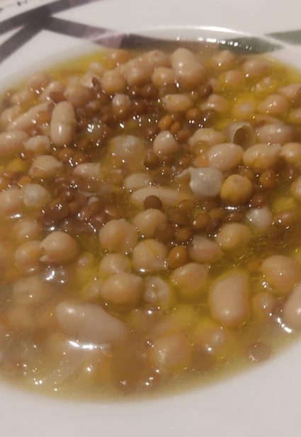 IN CUCINA CON ARSELIO: Minestra con ceci lenticchie cannellini
