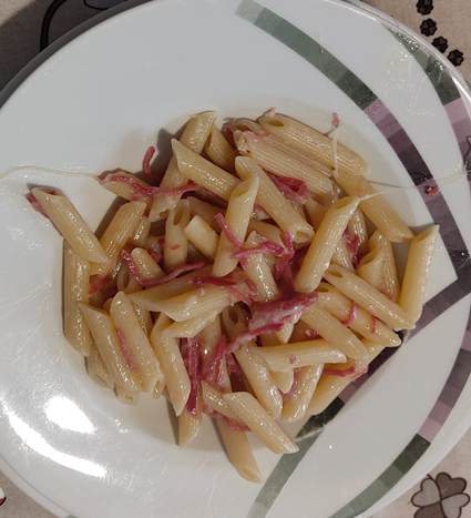 IN CUCINA CON ARSELIO: Penne con Julienne di bresaola e crema di parmigiano