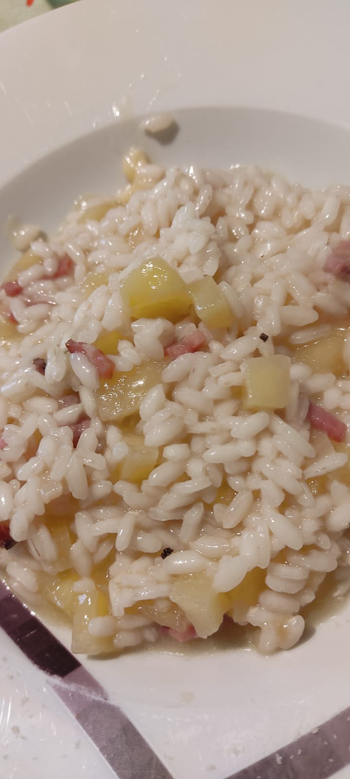 IN CUCINA CON ARSELIO: Risotto con mele e speck