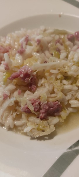 IN CUCINA CON ARSELIO: Risotto verza e salsiccia