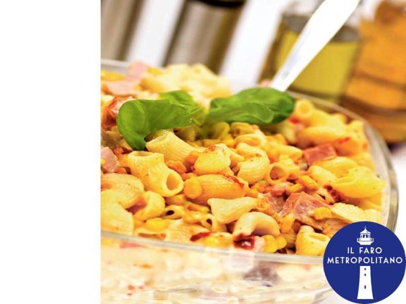 Pasta mimosa con prosciutto arrosto-17 gennaio 2021