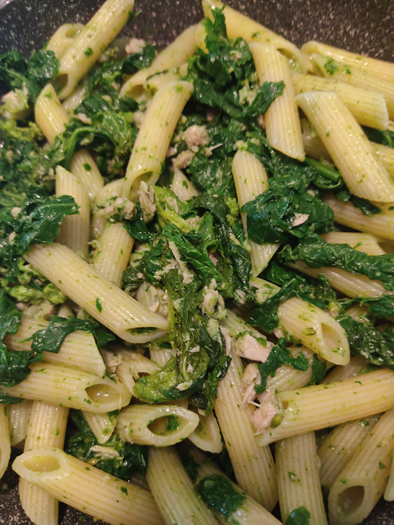 IN CUCINA CON ARSELIO: penne con cima di rapa e tonno