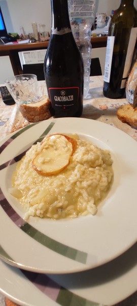 IN CUCINA CON ARSELIO: Risotto con croste di grana